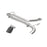 aFe Power Takeda 2-1/2in 304 Stainless Steel Axle-Back Exhaust System Hyundai Kona 18-21 L4-1.6L (t)