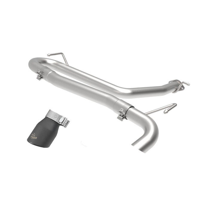 aFe Power Takeda 2-1/2in 304 Stainless Steel Axle-Back Exhaust System Hyundai Kona 18-21 L4-1.6L (t)