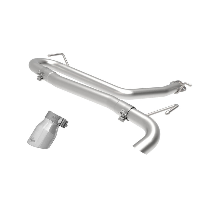 aFe Power Takeda 2-1/2in 304 Stainless Steel Axle-Back Exhaust System Hyundai Kona 18-21 L4-1.6L (t)