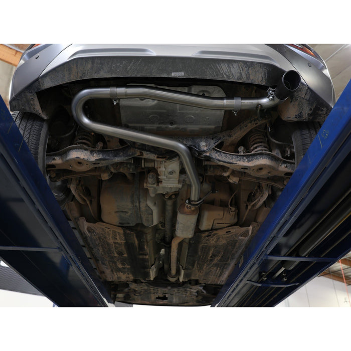 aFe Power Takeda 2-1/2in 304 Stainless Steel Axle-Back Exhaust System Hyundai Kona 18-21 L4-1.6L (t)