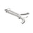 aFe Power Takeda 2-1/2in 304 Stainless Steel Axle-Back Exhaust System Hyundai Kona 18-21 L4-1.6L (t)