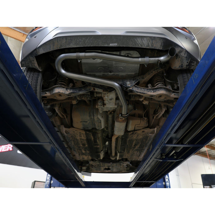 aFe Power Takeda 2-1/2in 304 Stainless Steel Axle-Back Exhaust System Hyundai Kona 18-21 L4-1.6L (t)