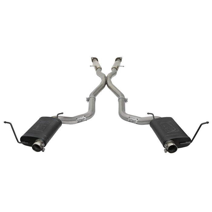 aFe Power Mach Force-Xp 3 IN 304 Stainless Steel Cat-Back Exhaust System Jeep Grand Cherokee (WK2) 12-20 V8-6.4L / V8-6.2L (sc) HEMI