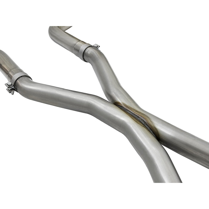 aFe Power Mach Force-Xp 3 IN 304 Stainless Steel Cat-Back Exhaust System Jeep Grand Cherokee (WK2) 12-20 V8-6.4L / V8-6.2L (sc) HEMI
