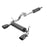 aFe Power Rebel Series 2-1/2 IN 304 Stainless Steel Cat-Back Exhaust System Jeep Wrangler (JL) 18-20 V6-3.6L