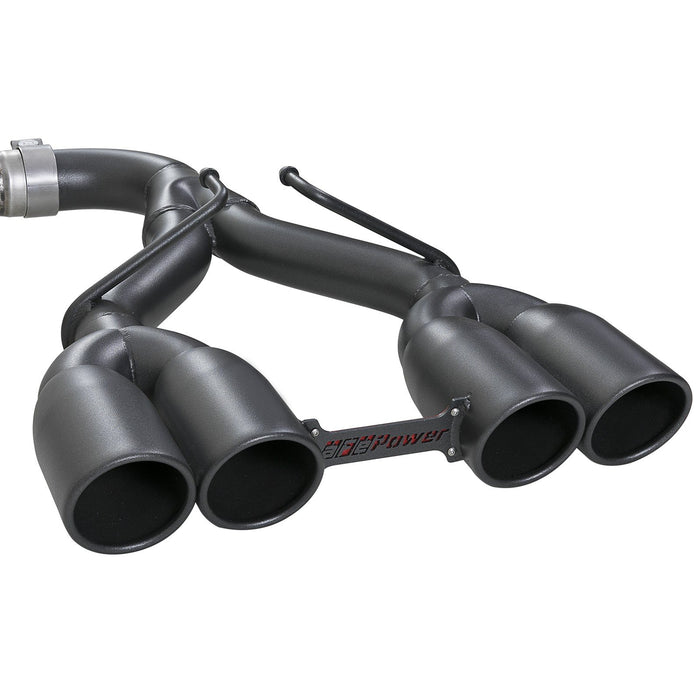 aFe Power Rebel Series 2-1/2 IN 304 Stainless Steel Cat-Back Exhaust System Jeep Wrangler (JL) 18-20 V6-3.6L