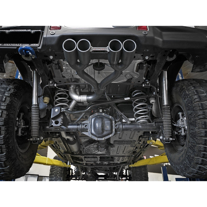 aFe Power Rebel Series 2-1/2 IN 304 Stainless Steel Cat-Back Exhaust System Jeep Wrangler (JL) 18-20 V6-3.6L