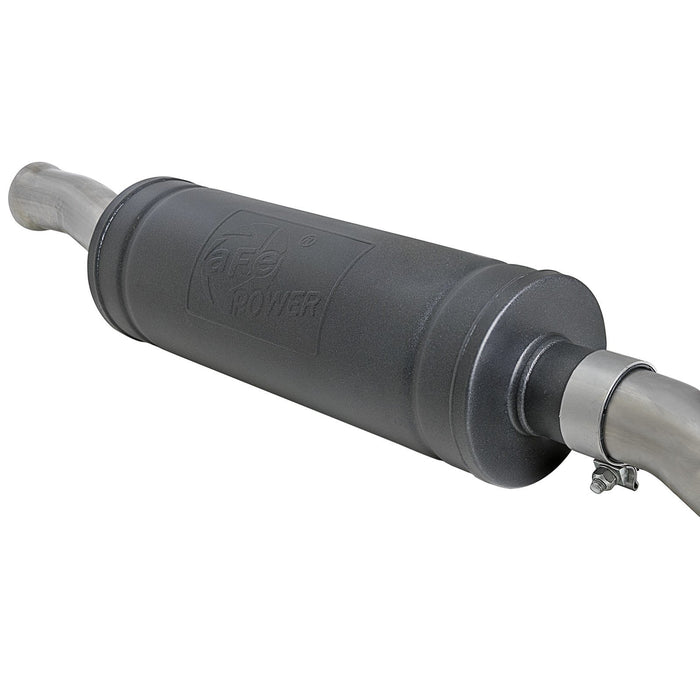 aFe Power Rebel Series 2-1/2 IN 304 Stainless Steel Cat-Back Exhaust System Jeep Wrangler (JL) 18-20 V6-3.6L