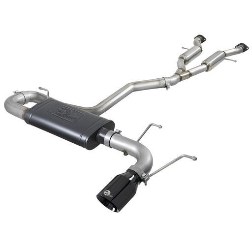 aFe Power Mach Force-Xp 2-1/2 IN to 3 IN 304 Stainless Steel Cat-Back Exhaust Jeep Grand Cherokee (WK2) 14-20 V6-3.6L