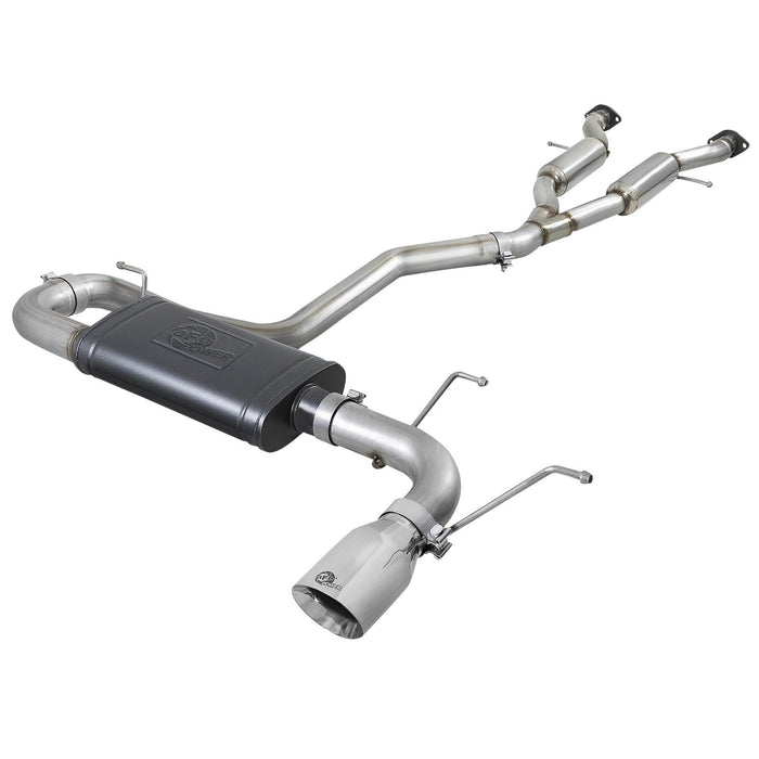 aFe Power Mach Force-Xp 2-1/2 IN to 3 IN 304 Stainless Steel Cat-Back Exhaust Jeep Grand Cherokee (WK2) 14-20 V6-3.6L