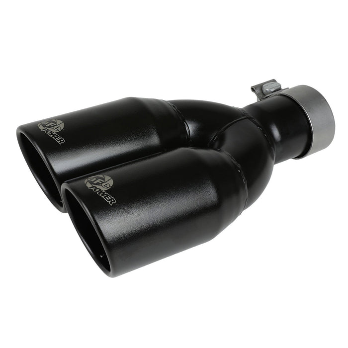 aFe Power Vulcan Series 3 IN 304 Stainless Steel Cat-Back Exhaust System Black Jeep Gladiator (JT) 2020 V6-3.6L