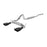 aFe Power Vulcan Series 2-1/2 IN 304 Stainless Steel Cat-Back Exhaust System Jeep Wrangler (JK) 07-18 V6-3.6/3.8L