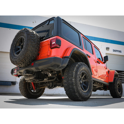 aFe Power Large Bore-HD 3 IN 304 Stainless Steel DPF-Back Hi-Tuck Exhaust System Jeep Wrangler (JL) 2020 V6-3.0L (td)
