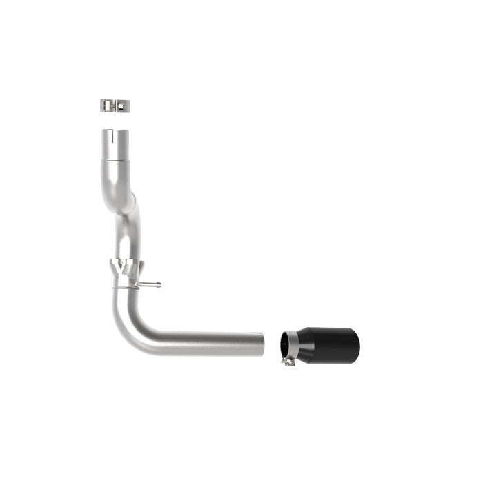 aFe Power Large Bore-HD 3 IN 304 Stainless Steel DPF-Back Exhaust System Jeep Wrangler (JL) 2020 V6-3.0L (td)