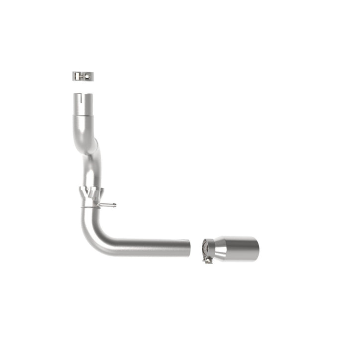 aFe Power Large Bore-HD 3 IN 304 Stainless Steel DPF-Back Exhaust System Jeep Wrangler (JL) 2020 V6-3.0L (td)