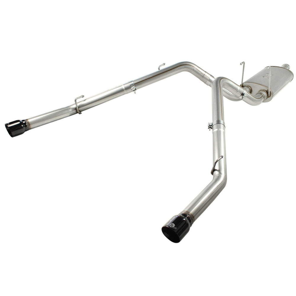 aFe Power Mach Force-Xp 3 IN Cat-Back Exhaust System with Dual Gloss Black Tips Dodge/RAM 1500 09-18 / RAM 1500 Classic 2019 V8-5.7L HEMI