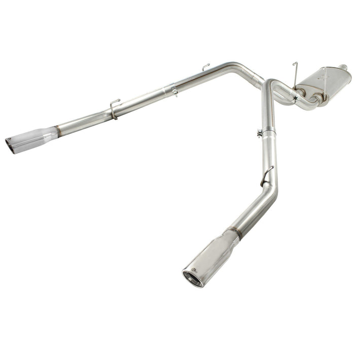 aFe Power Mach Force-Xp 3 IN Cat-Back Exhaust System with Dual Gloss Black Tips Dodge/RAM 1500 09-18 / RAM 1500 Classic 2019 V8-5.7L HEMI