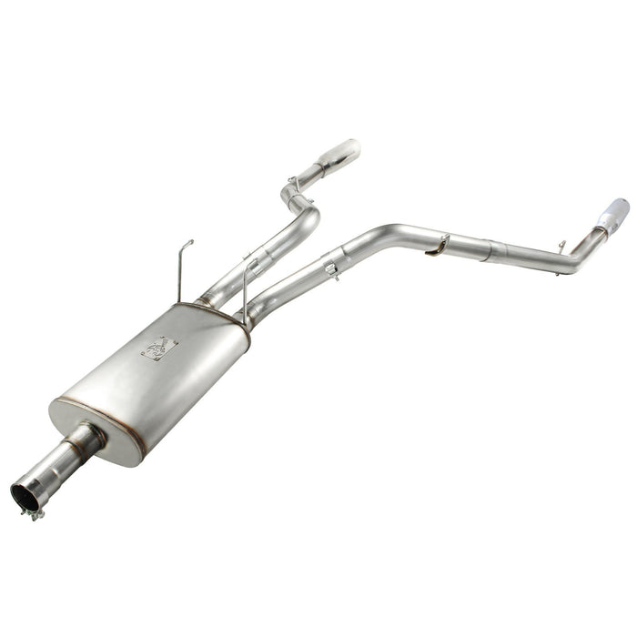 aFe Power Mach Force-Xp 3 IN Cat-Back Exhaust System with Dual Gloss Black Tips Dodge/RAM 1500 09-18 / RAM 1500 Classic 2019 V8-5.7L HEMI