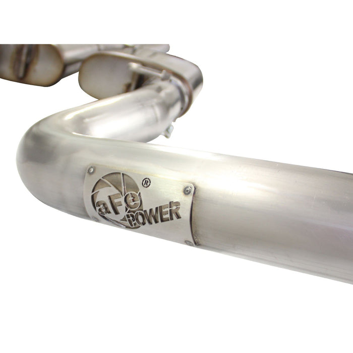 aFe Power Mach Force-Xp 3 IN 409 Stainless Steel Cat-Back Exhaust System Dodge Challenger SRT-8 08-14 V8-6.1/6.4L
