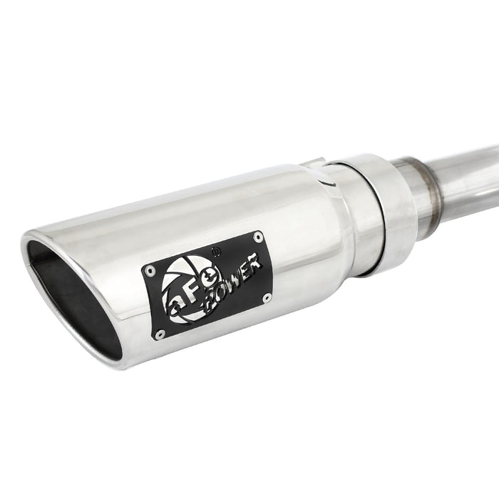 aFe Power Large Bore-HD 2-1/2in 409 Stainless Steel DPF-Back Exhaust System Dodge RAM 1500 EcoDiesel 14-19 V6-3.0L (td)