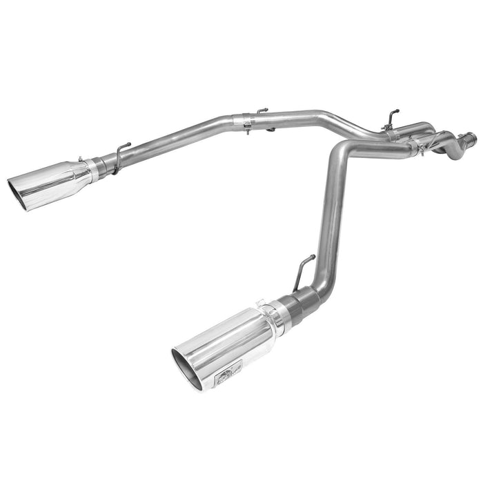 aFe Power Large Bore-HD 3 IN 409 Stainless Steel DPF-Back Exhaust System Dodge RAM 1500 EcoDiesel 14-19 V6-3.0L (td)