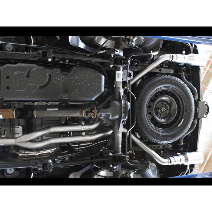 aFe Power Large Bore-HD 3 IN 409 Stainless Steel DPF-Back Exhaust System Dodge RAM 1500 EcoDiesel 14-19 V6-3.0L (td)