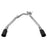 aFe Power Large Bore-HD 3 IN 409 Stainless Steel DPF-Back Exhaust System Dodge RAM 1500 EcoDiesel 14-19 V6-3.0L (td)