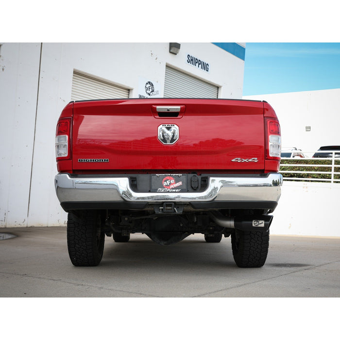 aFe Power Mach Force-Xp 4 IN Cat-Back Stainless Steel Side Exit Exhaust Tip RAM 2500 / Power Wagon / 3500 14-18 V8-6.4L HEMI