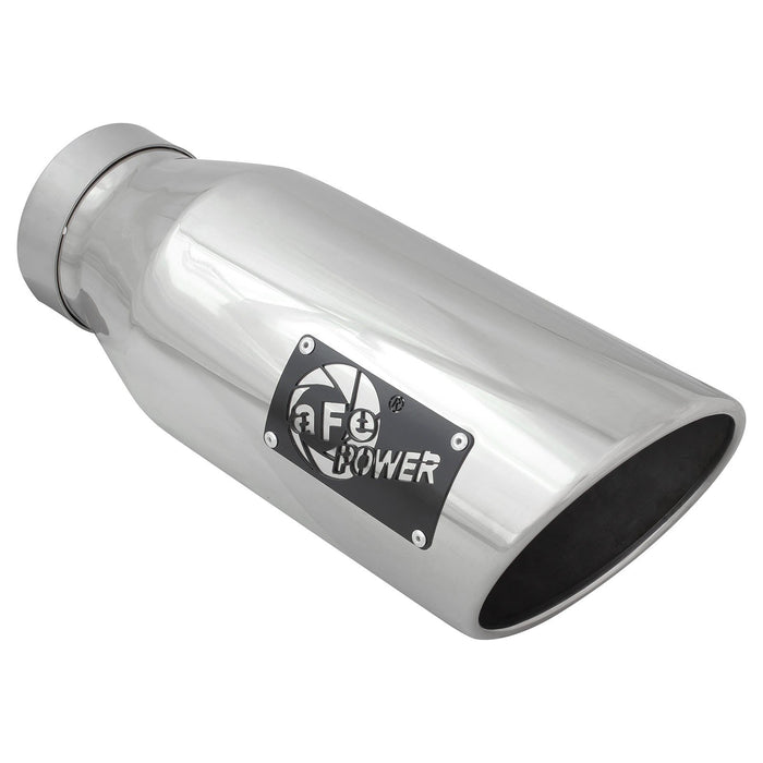 aFe Power Mach Force-Xp 4 IN Cat-Back Stainless Steel Side Exit Exhaust Tip RAM 2500 / Power Wagon / 3500 14-18 V8-6.4L HEMI