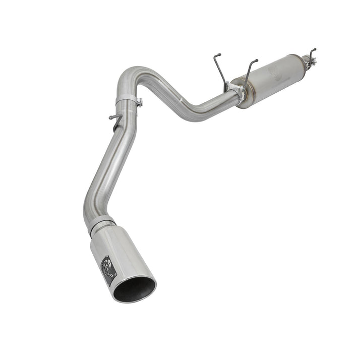 aFe Power Mach Force-Xp 4 IN Cat-Back Stainless Steel Side Exit Exhaust Tip RAM 2500 / Power Wagon / 3500 14-18 V8-6.4L HEMI