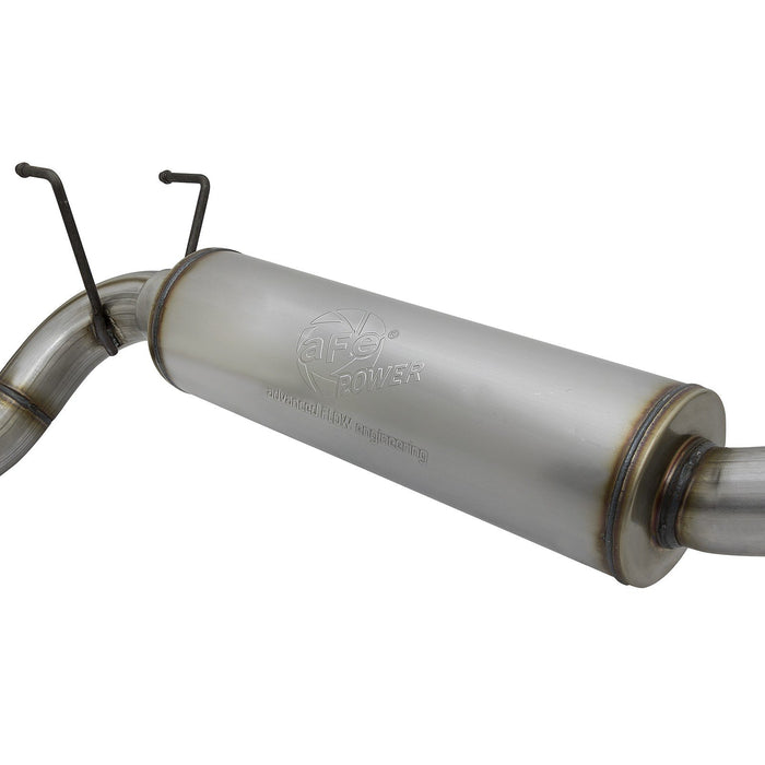 aFe Power Rebel Series 3-1/2 IN Stainless Steel Cat-Back Exhaust System RAM 2500/3500 14-18 V8-6.4L HEMI