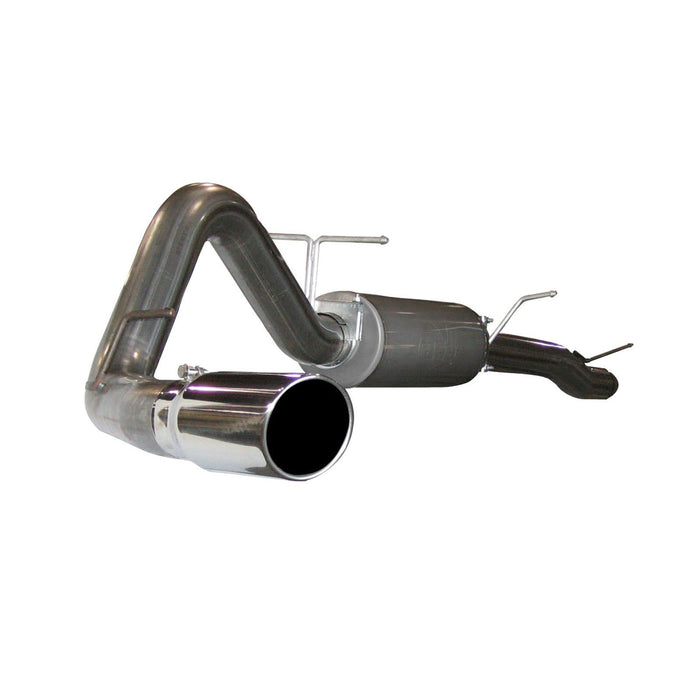 aFe Power Large Bore-HD 4 IN 409 Stainless Steel Cat-Back Exhaust System Ford Diesel Trucks 03-07 V8-6.0L (td)
