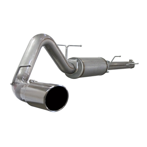 aFe Power Large Bore-HD 4 IN 409 Stainless Steel Cat-Back Exhaust System w/ Polished Tip Ford Excursion 03-05 V8-6.0L (td)