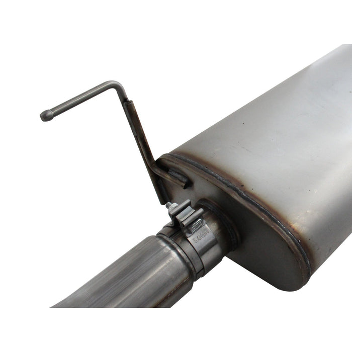 aFe Power Mach Force-Xp 3 IN to 3-1/2 IN 409 Stainless Steel Cat-Back Exhaust Ford F-150 11-14 V6-3.5L (tt)