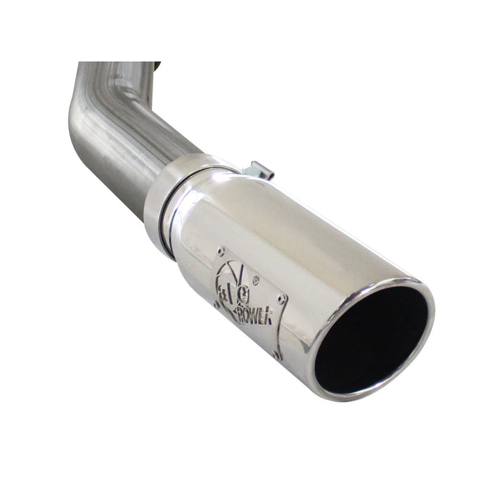 aFe Power Mach Force-Xp 3 IN to 3-1/2 IN 409 Stainless Steel Cat-Back Exhaust Ford F-150 11-14 V6-3.5L (tt)