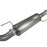 aFe Power Atlas 4 IN Aluminized Steel Cat-Back Exhaust System Ford F-150 11-14 V6-3.5L (tt)