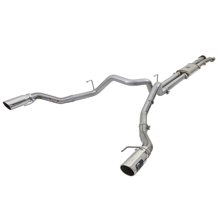 aFe Power Mach Force-Xp 3 IN 409 Stainless Steel Cat-Back Exhaust System Ford F-150 Raptor 17-20 V6-3.5L (tt)