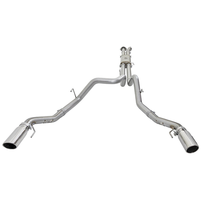 aFe Power Mach Force-Xp 3 IN 409 Stainless Steel Cat-Back Exhaust System Ford F-150 Raptor 17-20 V6-3.5L (tt)