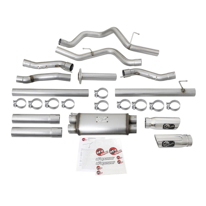 aFe Power Mach Force-Xp 3 IN 409 Stainless Steel Cat-Back Exhaust System Ford F-150 Raptor 17-20 V6-3.5L (tt)