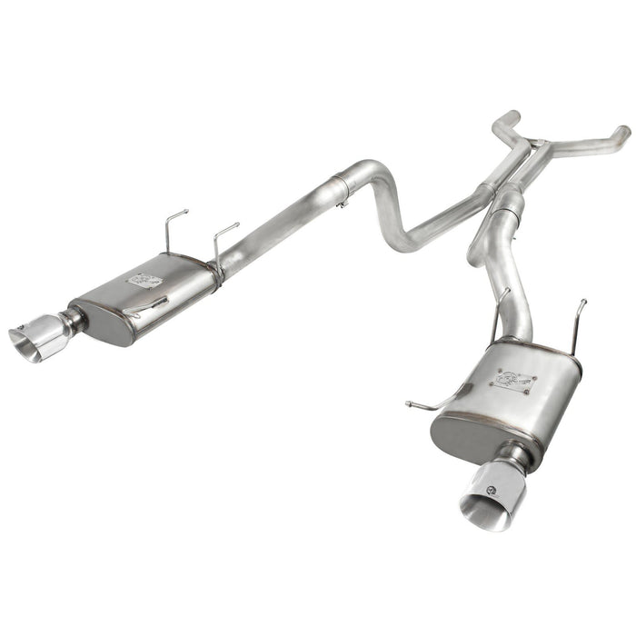 aFe Power Mach Force-Xp 3 IN 409 Stainless Steel Cat-Back Exhaust System Ford Mustang GT 11-14 V8-5.0L