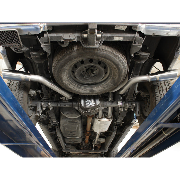 aFe Power Mach Force-Xp 3 IN 409 Stainless Steel Cat-Back Exhaust System Ford F-150 11-14 V6-3.5L (tt)