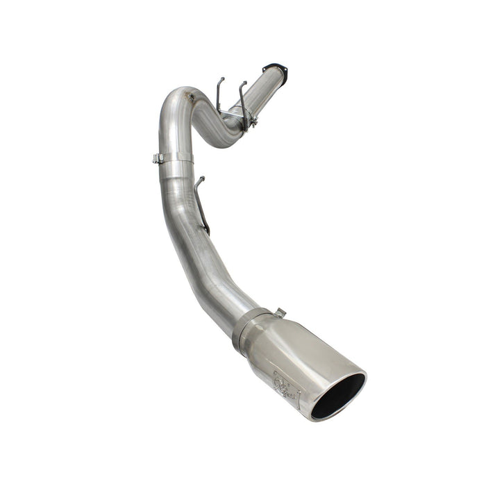 aFe Power Atlas 5 IN Aluminized Steel DPF-Back Exhaust System Ford Diesel Trucks 15-16 V8-6.7L (td)