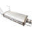 aFe Power Mach Force-Xp 3 IN to 3-1/2 IN 409 Stainless Steel Cat-Back Exhaust Ford F-150 15-20 V6-2.7L/3.5L (tt)