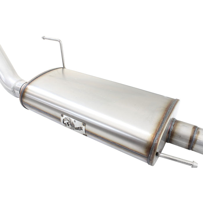 aFe Power Mach Force-Xp 3 IN to 3-1/2 IN 409 Stainless Steel Cat-Back Exhaust Ford F-150 15-20 V6-2.7L/3.5L (tt)
