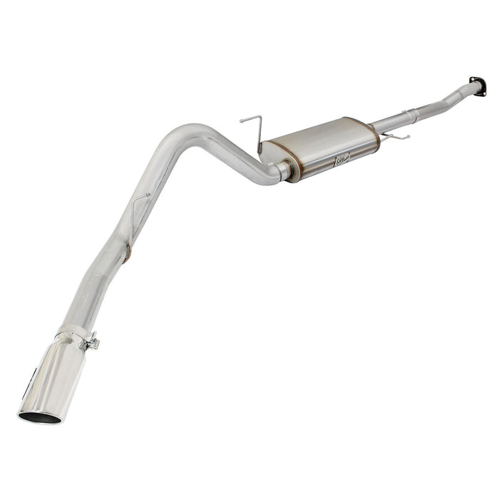 aFe Power Mach Force-Xp 3 IN to 3-1/2 IN 409 Stainless Steel Cat-Back Exhaust Ford F-150 15-20 V6-2.7L/3.5L (tt)