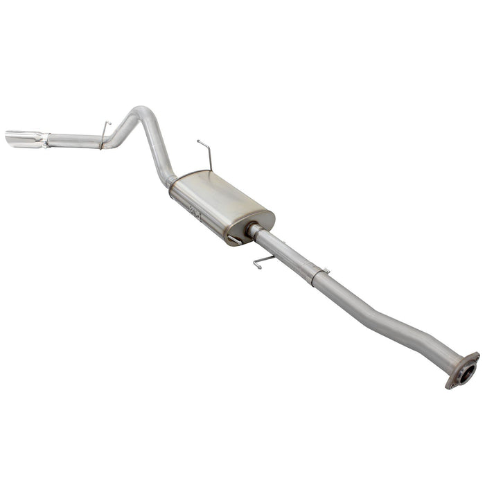 aFe Power Mach Force-Xp 3 IN to 3-1/2 IN 409 Stainless Steel Cat-Back Exhaust Ford F-150 15-20 V6-2.7L/3.5L (tt)
