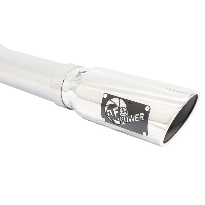 aFe Power Mach Force-Xp 3 IN to 3-1/2 IN 409 Stainless Steel Cat-Back Exhaust Ford F-150 15-20 V6-2.7L/3.5L (tt)