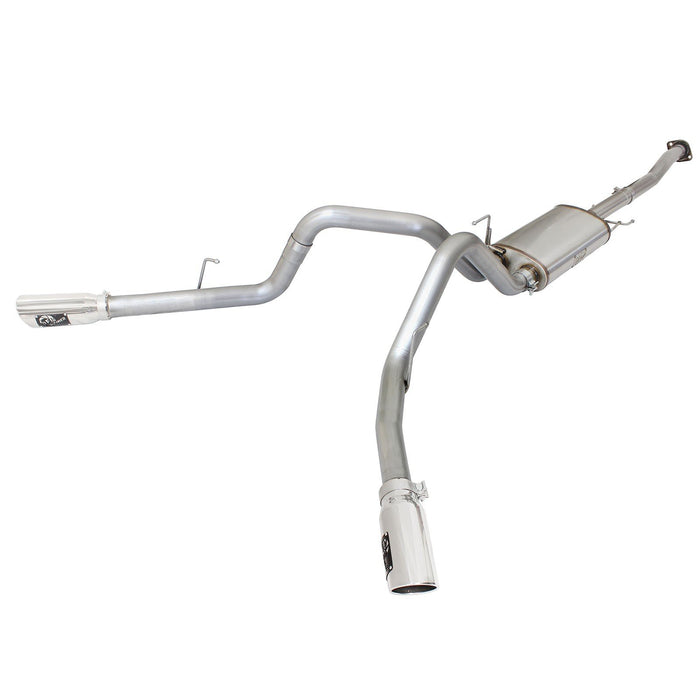 aFe Power Mach Force-Xp 3 IN 409 Stainless Steel Cat-Back Exhaust System Ford F-150 15-20 V6-2.7L/3.5L (tt)