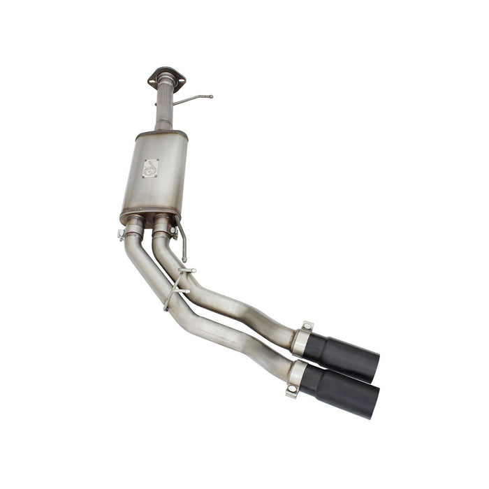 aFe Power Rebel Series 3 IN to 2-1/2 IN 409 Stainless Steel Cat-Back Exhaust w/Black Tip Ford F-150 Raptor 10-14 V8-6.2L