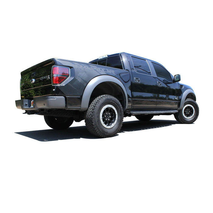 aFe Power Rebel Series 3 IN to 2-1/2 IN 409 Stainless Steel Cat-Back Exhaust w/Black Tip Ford F-150 Raptor 10-14 V8-6.2L